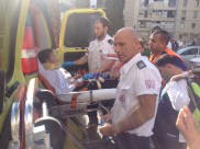 بالصور: إصابة طفيفة لطفل في العاشرة من عمره بحادث دهس وسط مدينة الرملة